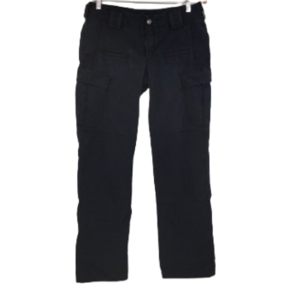 5.11 Tactical Women's Work Pants Blue EMS Uniform Size 8 Hiking Active Cargo - Picture 1 of 15